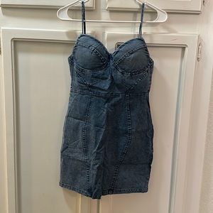 WHITE FOX BOUTIQUE Mini jean dress